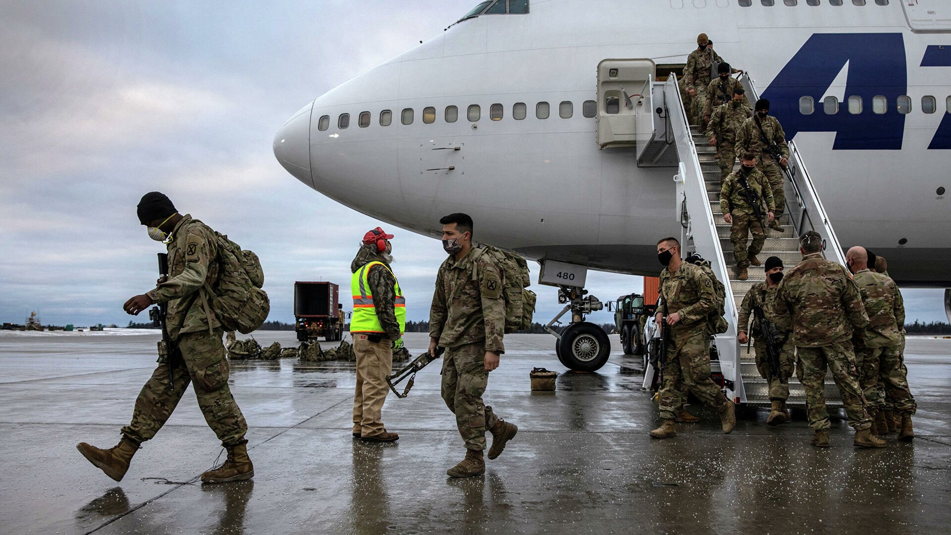 ВС США покидают кабульский аэропорт. Фото: открытые источники
