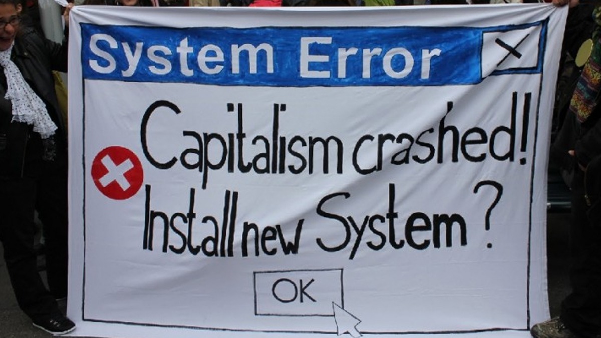 Кризис капитализма. Фото: newsclick.in