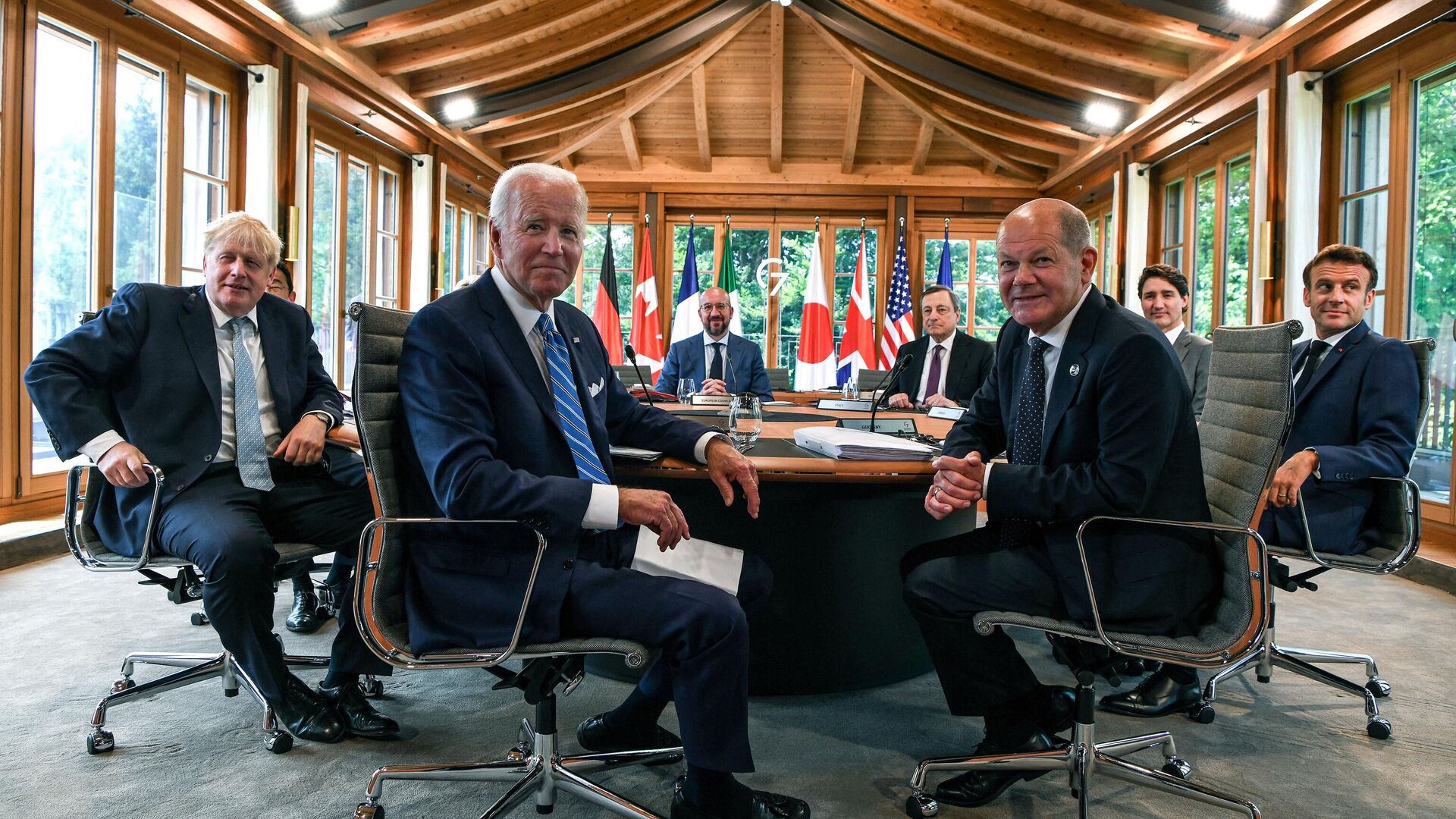 Участники саммита G7. Фото: AFP