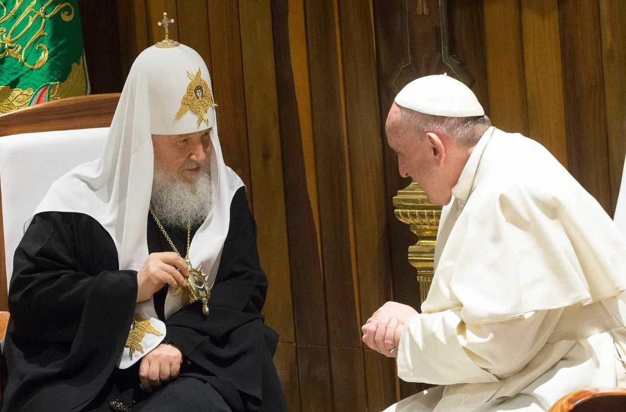 Патриарх Кирилл и Папа Франциск. Фото: vaticannews.va